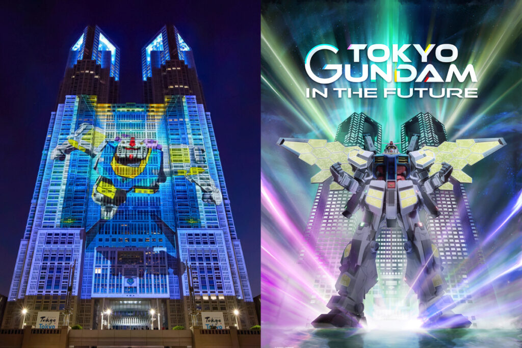 Gundam in Shinjuku: Events, Projection Mapping, Collaborations, and Where to Buy Goods