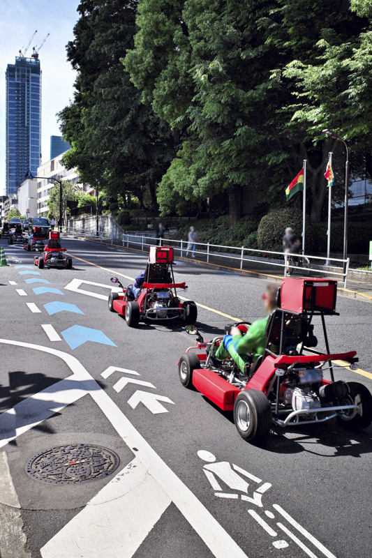 Go-Karting in Shinjuku: Public Road Kart Experiences with Real Locations