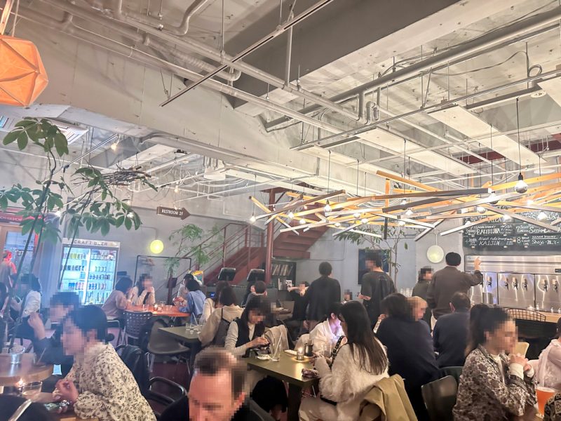 Shinjuku West Hotel Café & Diner: 16 Craft Beers and Lunch Plates at WPU CAFE & DINER